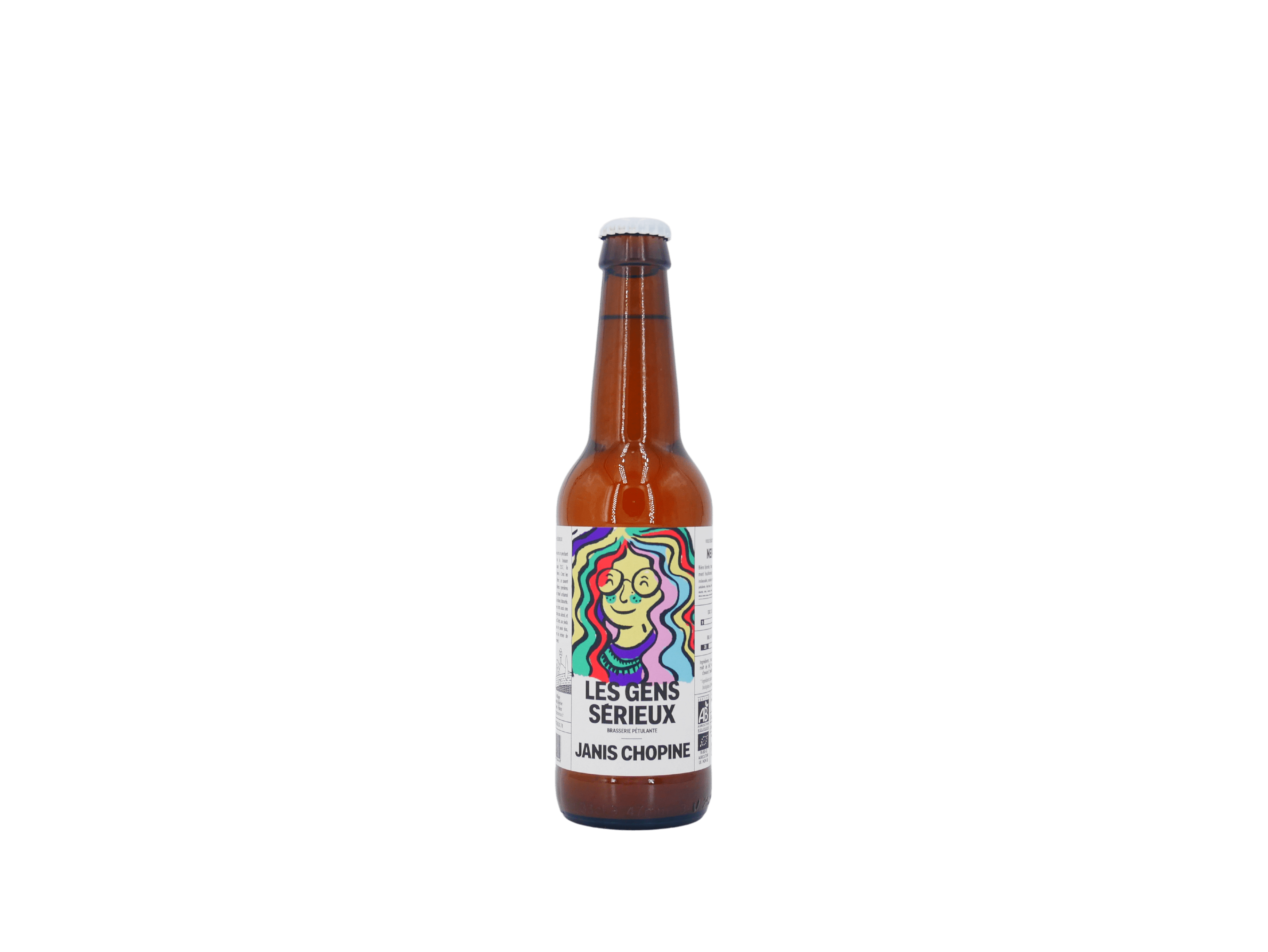 Bière Janice Chopine de la brasserie des Gens Sérieux